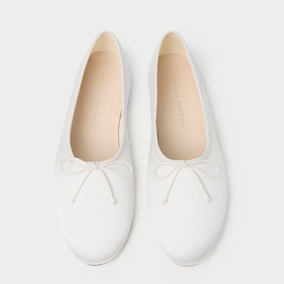 Loeffler Randall White Women's Flats
